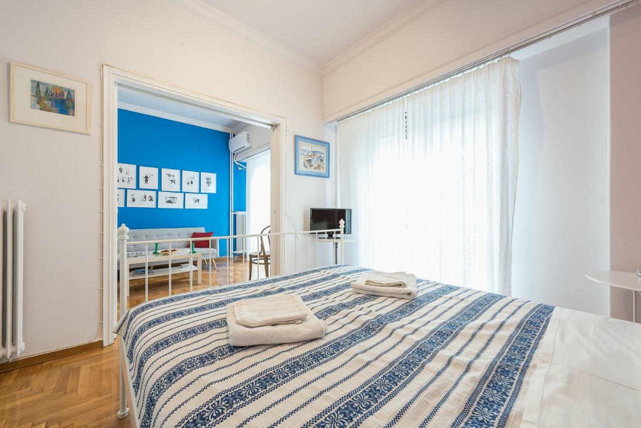 Athens Centre Flat 2 Min. From Evangelismos Metro Extérieur photo