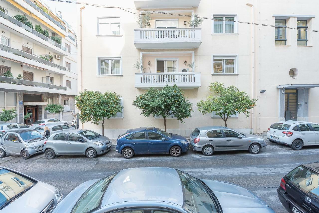 Athens Centre Flat 2 Min. From Evangelismos Metro Extérieur photo